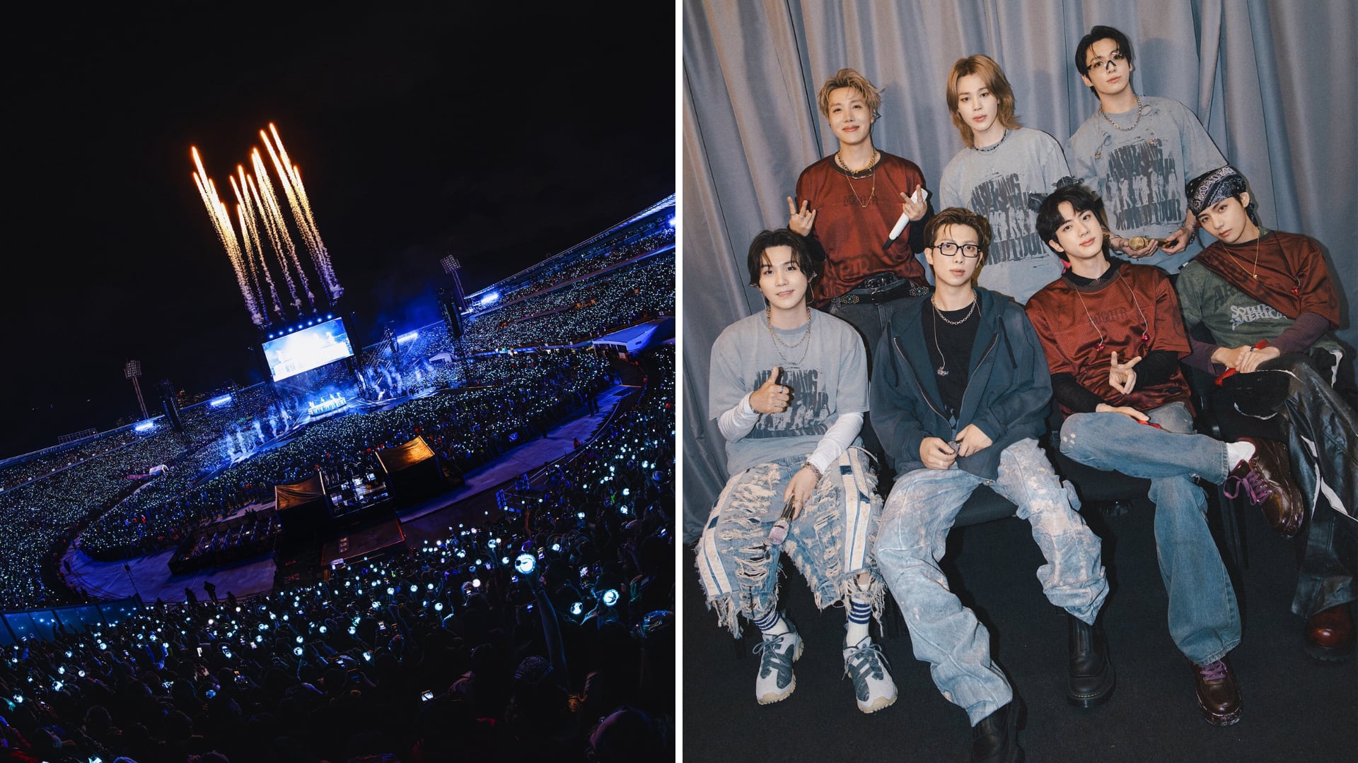 Revelan que BTS habría entregado 900.000 dólares para responder por daños en la gramilla del Estadio El Campín - crédito @bts_bighit/X