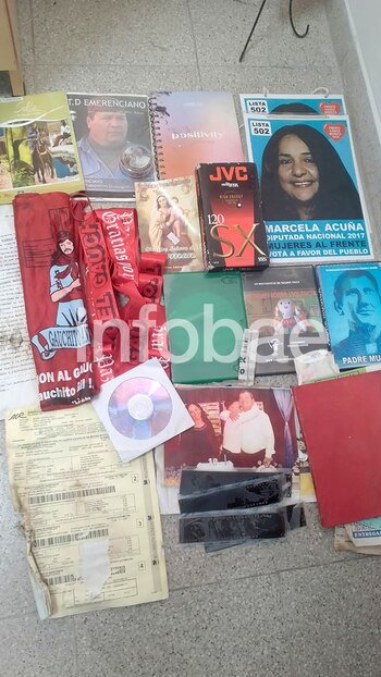 Los objetos fueron encontrados en