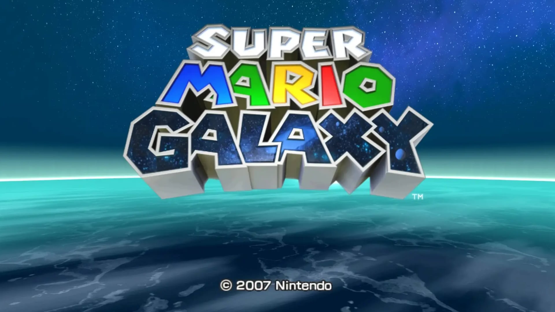 El videojuego Super Mario Galaxy se lanzó originalmente en noviembre de 2007 para la consola Nintendo Wii.(Difusión)