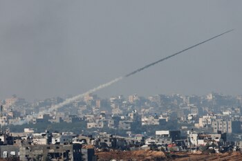 Cohetes desde la Franja de