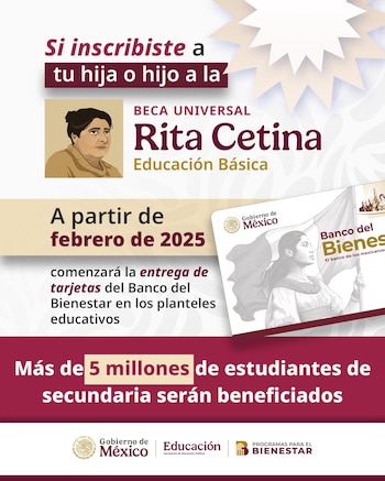 La Coordinación Nacional de Becas