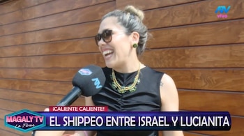 Luciana Roy confiesa que Israel Dreyfus le gusta y él responde: “Hubo mucha química”. Captura: Magaly TV La Firme.