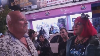 Violento cruce entre Rosita y