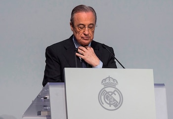 Florentino Pérez rompió el silencio