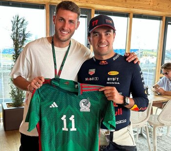 El delantero del Feyenoord visitó