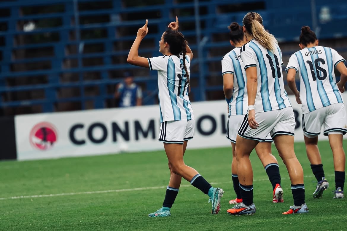 Con su participación en el Sudamericano Sub 20 la selección argentina clasificó por segunda vez consecutiva al Mundial de la categoría (@denise.garciaa__)