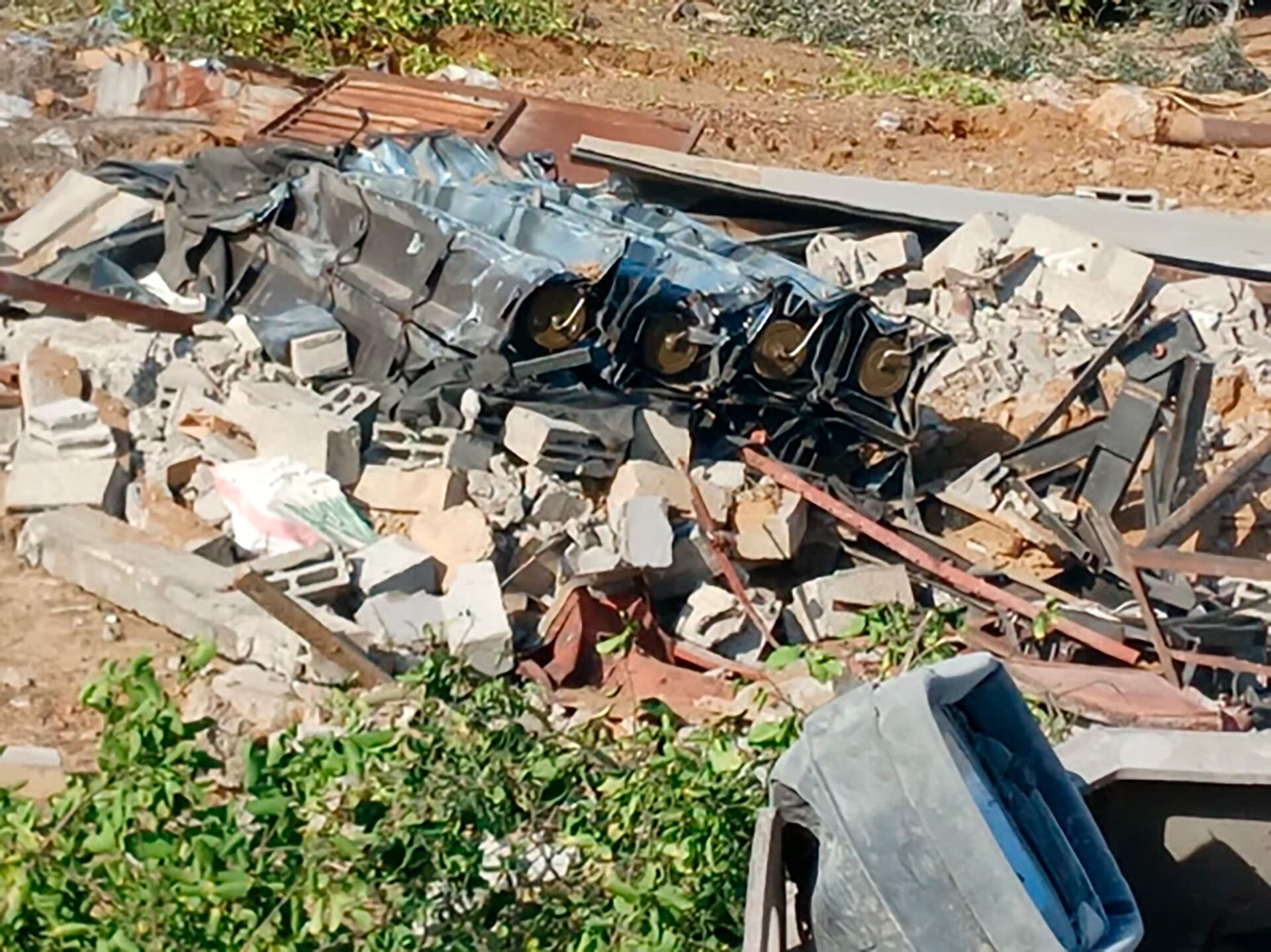 Peligra el alto el fuego: Israel realizó operaciones militares tras hallar un lanzador y armas de Hamas en la Franja Amarilla de Gaza