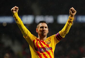 La pandemia de coronavirus privó a Messi de alcanzar los 700 goles en su carrera profesional
REUTERS/Susana Vera