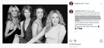 El posteo en Instagram de