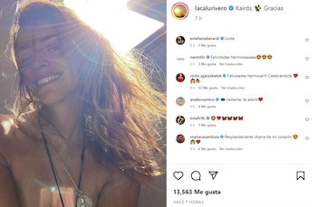 El posteo de Calu Rivero