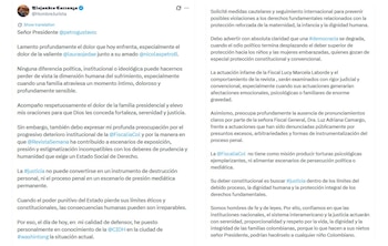 El abogado del presidente Gustavo Petro solicitó medidas cautelares y seguimiento internacional - crédito @HombreJurista/X