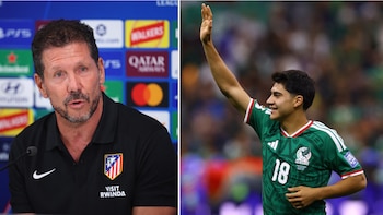 El “Cholo” Simeone elogia al mexicano Obed Vargas y explica por qué juega tan pocos minutos