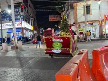 La decoración navideña convirtió un