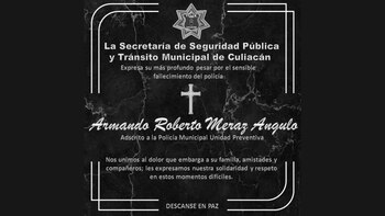 Comunicado de la dependencia sinaloense.