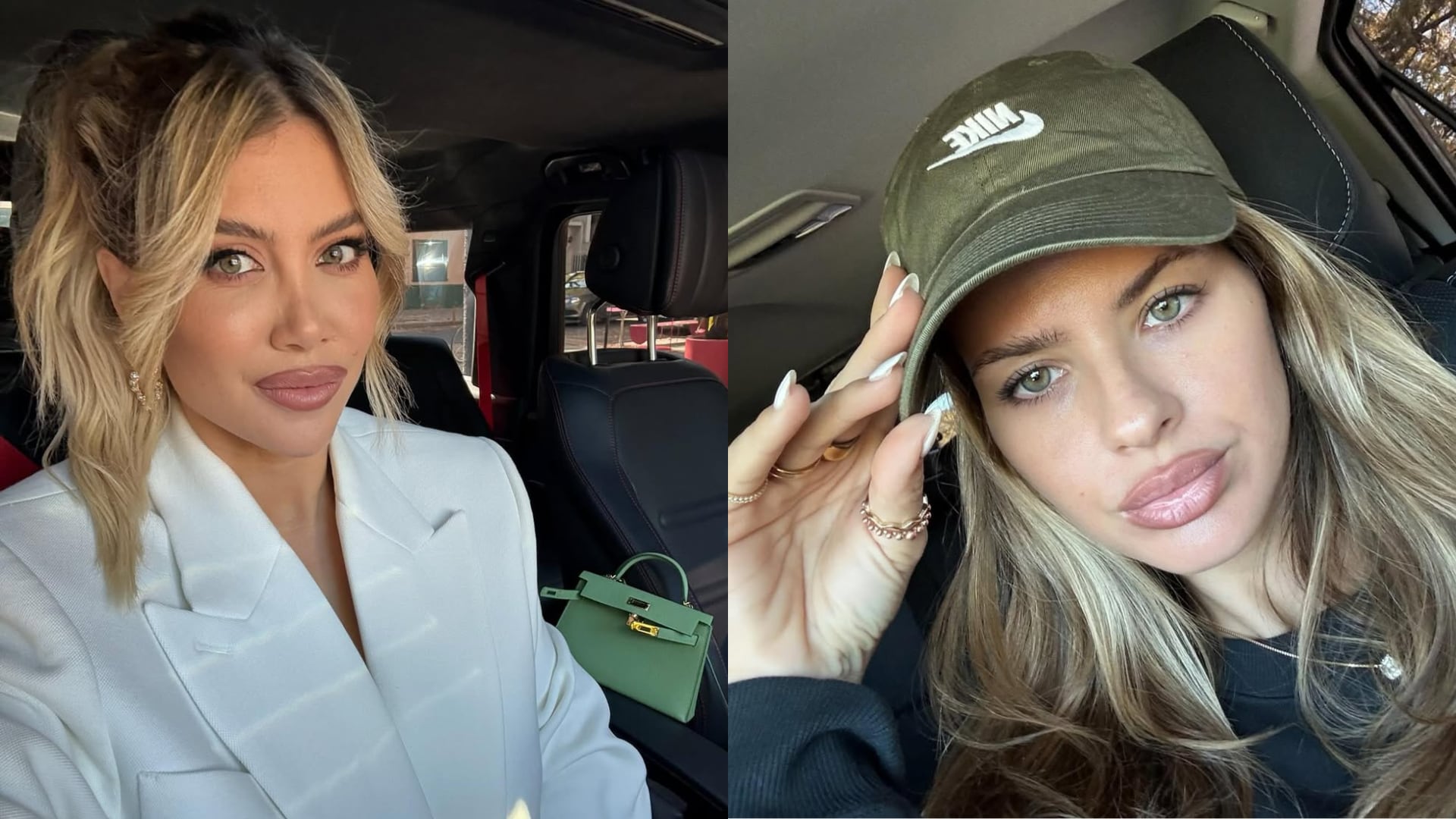 Wanda Nara y la China Suárez, en el centro de una polémica estética