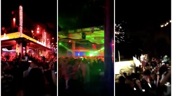 Sin sana distancia ni cubrebocas,