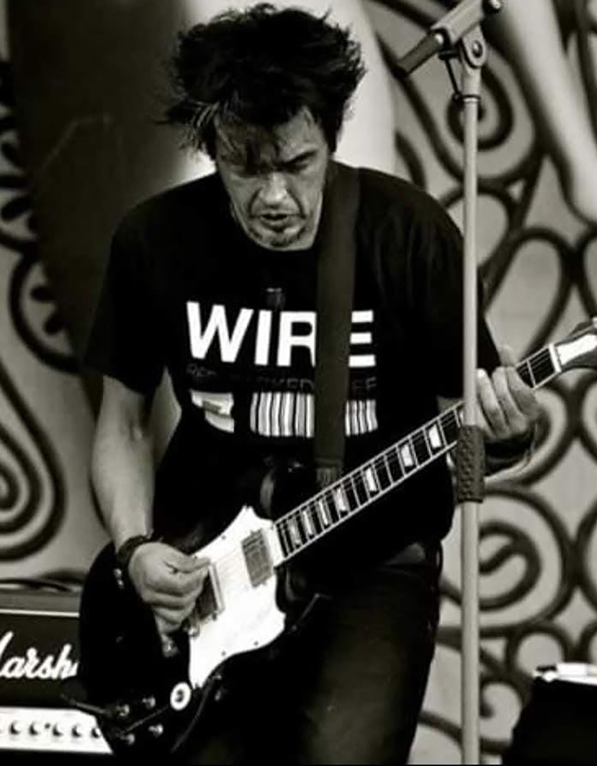 El músico Horacio Carlos Oscar “Gamexane” Villafañe (“Todos tus muertos”), ex pareja de Divina Gloria y padre de su hijo León