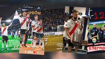 Los jugadores de River recordaron
