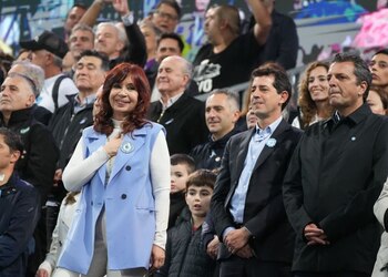Cristina Kirchner habló durante una