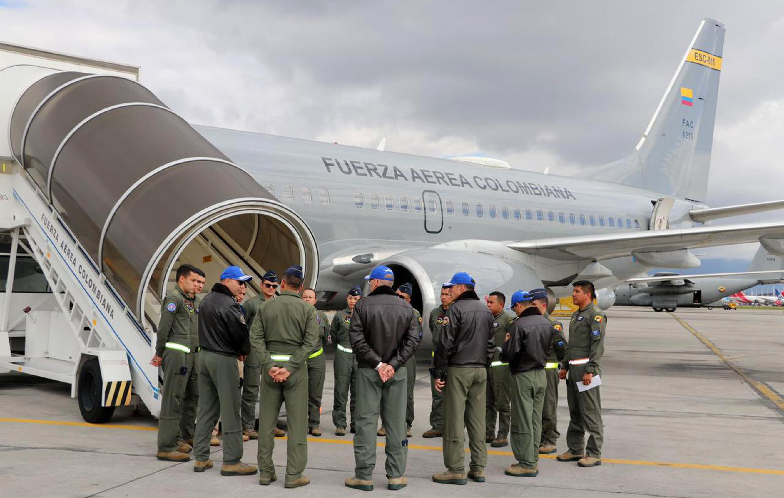 Estados Unidos cambió veredicto en deportación de una colombiana. Volverá a tierras estadounidenses - crédito Fuerza Aeroespacial Colombiana