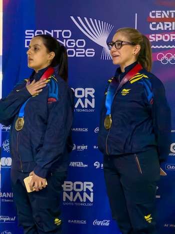 Colombia cerró el séptimo día de Santo Domingo 2026 con ocho oros, ocho platas y cuatro bronces, y se sostuvo en el segundo lugar del medallero general-crédito Comité Olímpico Colombiano