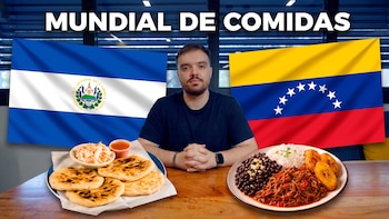 Las pupusas salen a defender a El Salvador en el duelo viral que armó Ibai Llanos