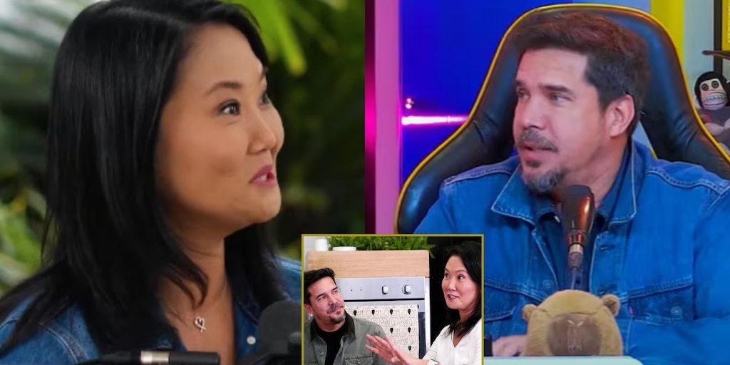 Keiko Fujimori y Gabriel Calvo desatan rumores de romance tras coqueteos en pódcast: “Me parece guapísimo” - Infobae