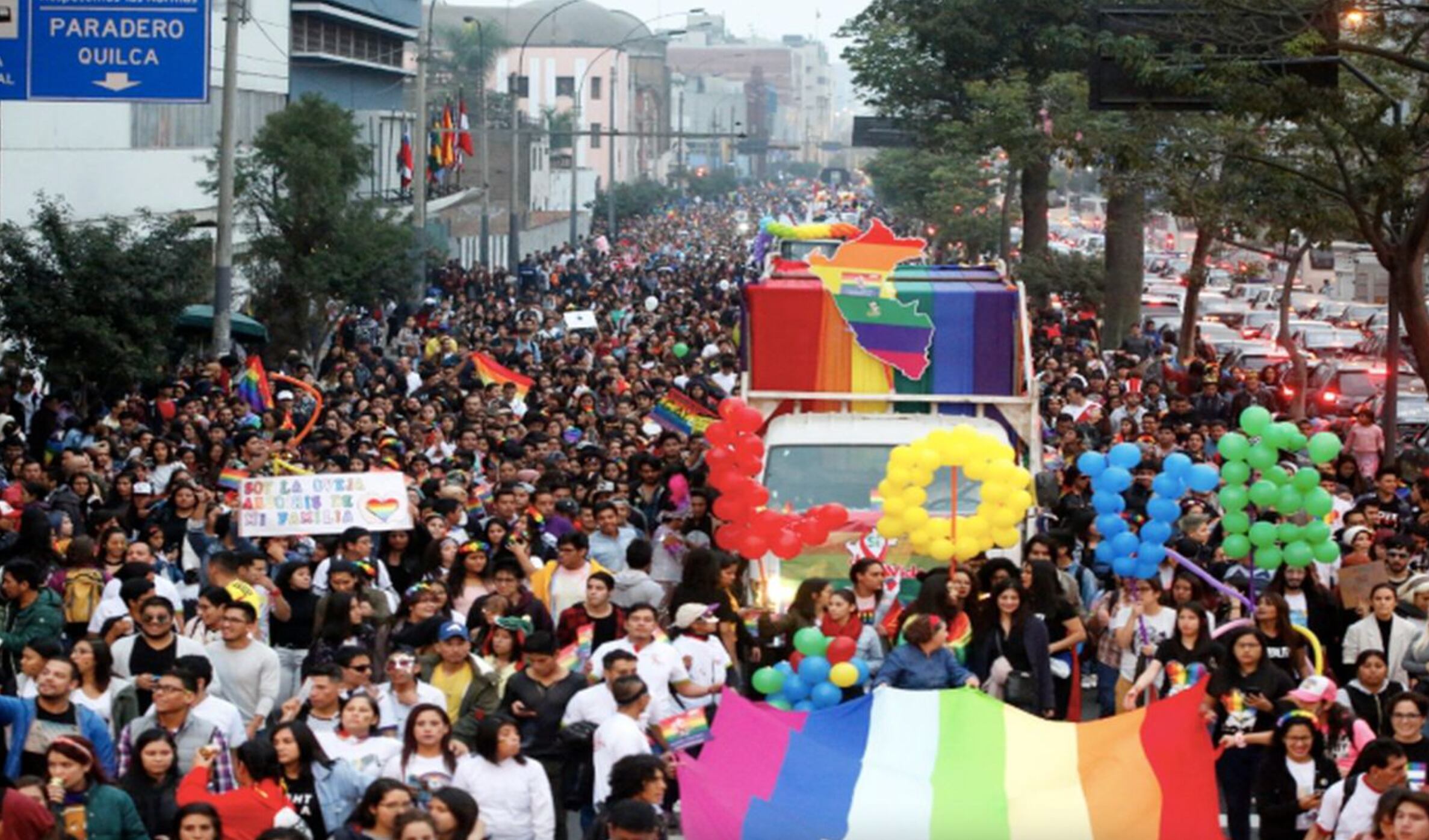 Marcha del Orgullo LGTBIQ+ se organiza desde 2002 en Lima. (La República)