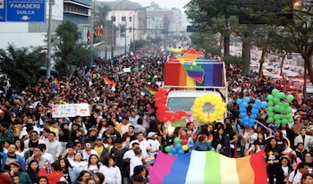 Marcha del Orgullo LGTBIQ+ se