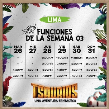 Tsaurios. (Foto: Instagram)