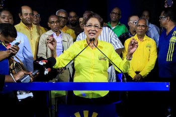 Kamla Persad-Bissessar, primera ministra de