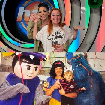 Andrea Rodríguez y Paulina González