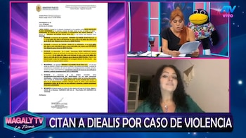 ‘Diealis’ en la mira: deberá declarar por presunta golpiza a su expareja. Captura: Magaly TV La Firme.