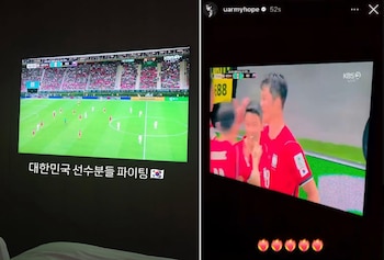 J-Hope de BTS alentó a Corea del Sur en el Mundial 2026 en medio de los conciertos por el aniversario del grupo