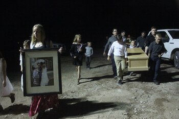 Familiares de los LeBarón masacrados