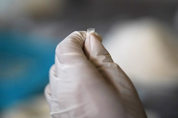 Una pastilla de fentanilo. (Foto: