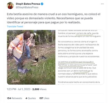 La periodista denunció el ataque