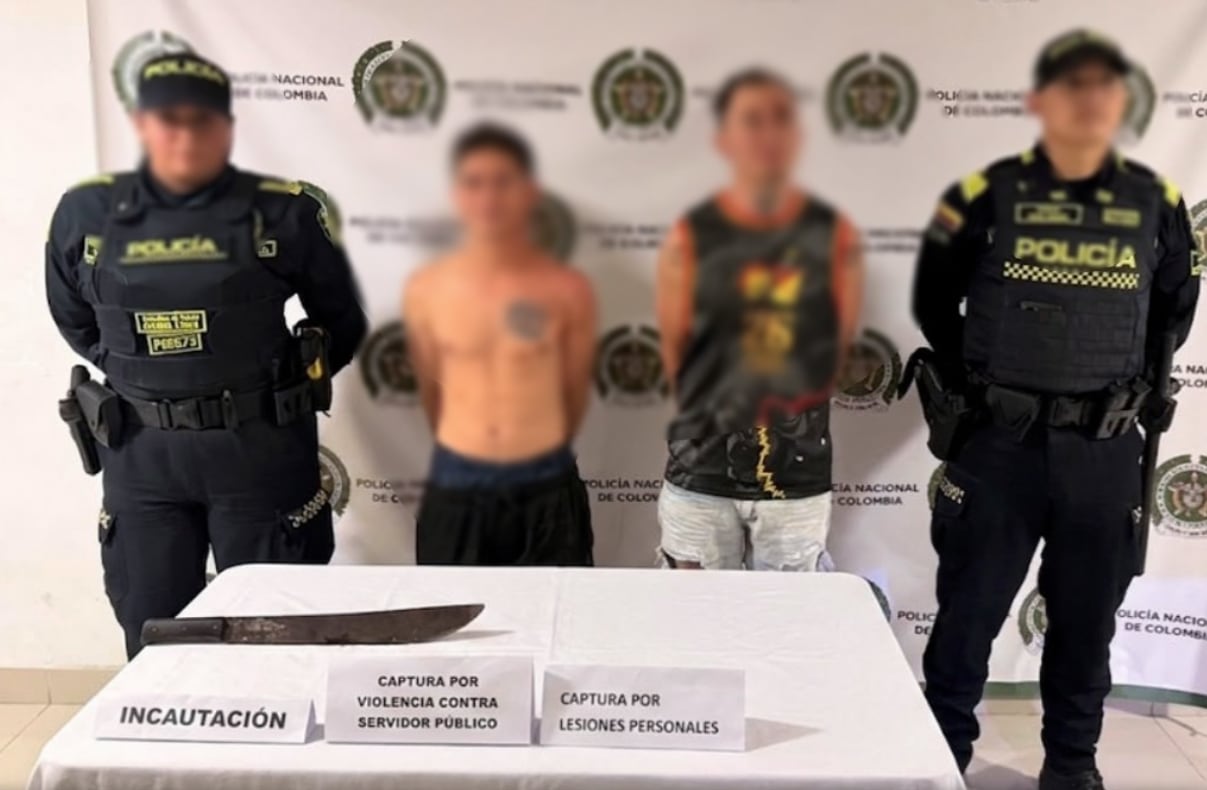 Mujer fue herida a machetazos por dos hombres en Risaralda: también agredieron al policía que atendió el caso