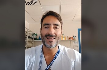 Captura del video de @tutorenfermeria.