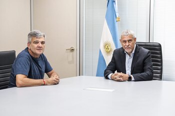 Juan Zabaleta junto a Jorge
