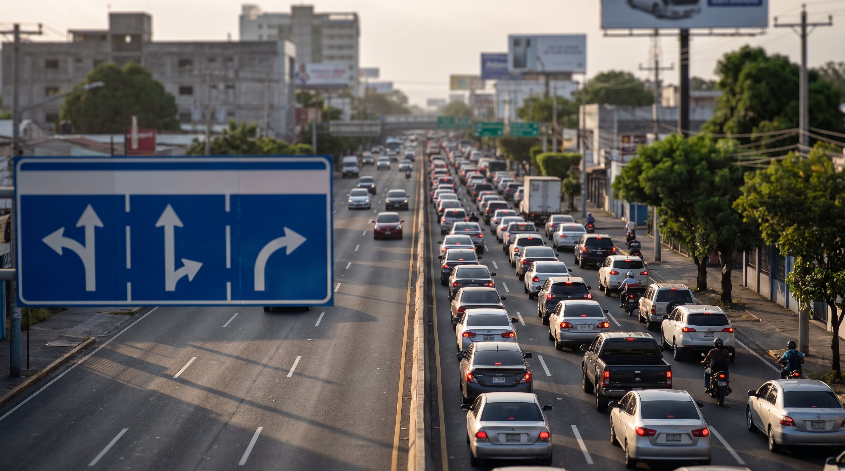 El Salvador supera los 2.1 millones de vehículos y la infraestructura vial llega a su límite, advierte director de tránsito
