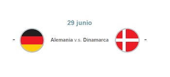 Alemania vs Dinamarca, octavos de