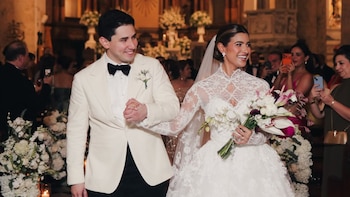 El periodista Juan Camilo Merlano se casó en Cartagena en elegante ceremonia: ella es su bella esposa