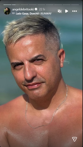 Las historias de Instagram de Ángel de Brito desde Miami desataron reacciones y comentarios en redes sociales