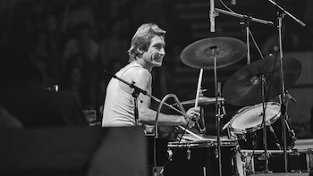 El batería inglés Charlie Watts