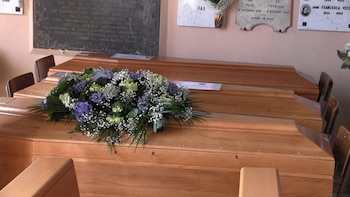 En Vertova, un pueblo cerca