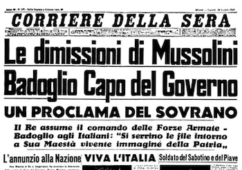 El fin del Duce conmocionó