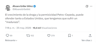 Álvaro Uribe Vélez y sus críticas a Gustavo Petro e Iván Cepeda