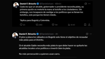 El concejal Daniel Briceño criticó