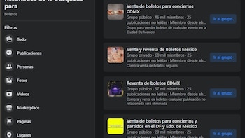 reventa de boletos en redes sociales